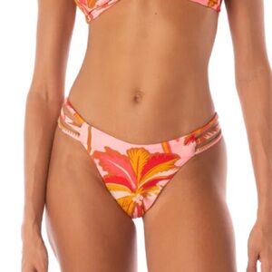 NWT!!! Maaji Pink Palms Squinny Bottoms